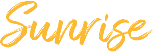 Sunrise special edition golf cart logo